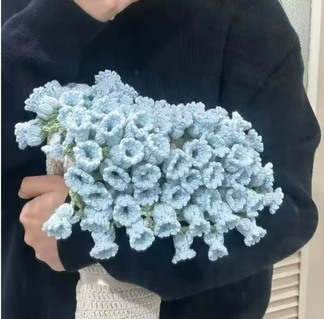 Handmade Crochet Flower Blanket
